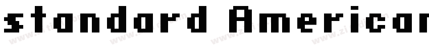 standard American字体转换